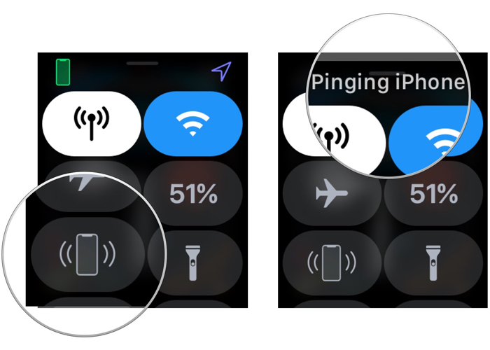 Apple Watch 5 ping your iPhone