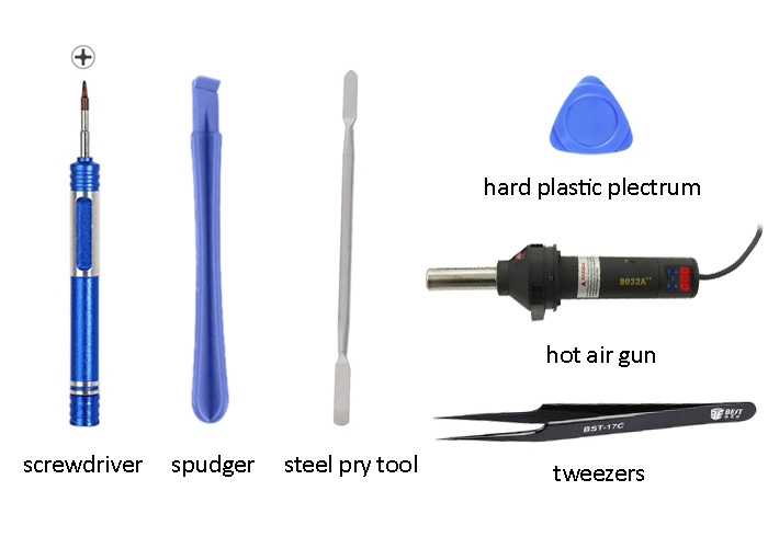 iPad repair tools