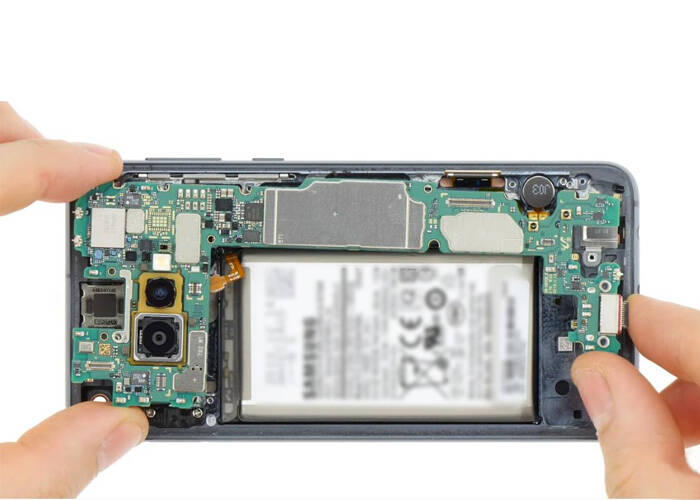 take down the mainboard from the device
