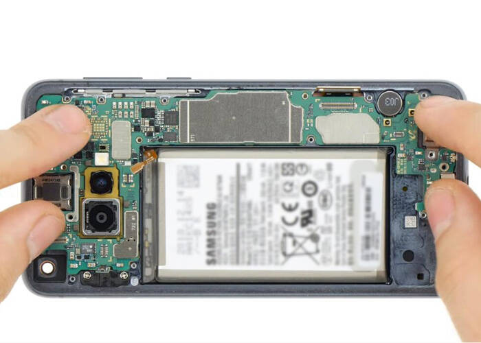 Install the mainboard back to the device