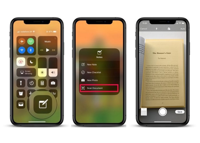 Easy scan and attach