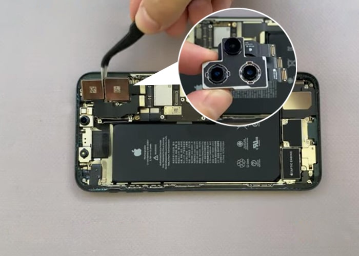 replace the iPhone 11 Pro rear-facing camera