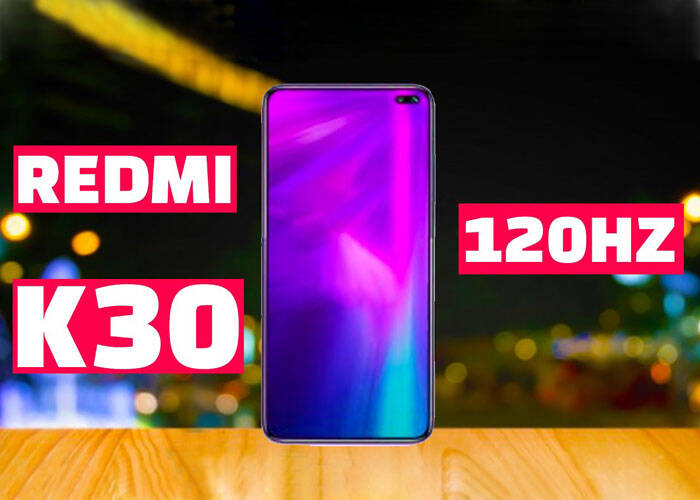 Redmi K30 6.67 inches LCD display with 120Hz sensor
