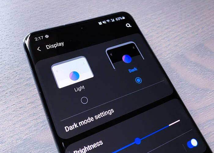 dark mode
