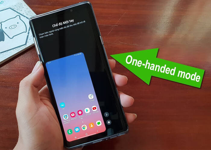 one-hand mode