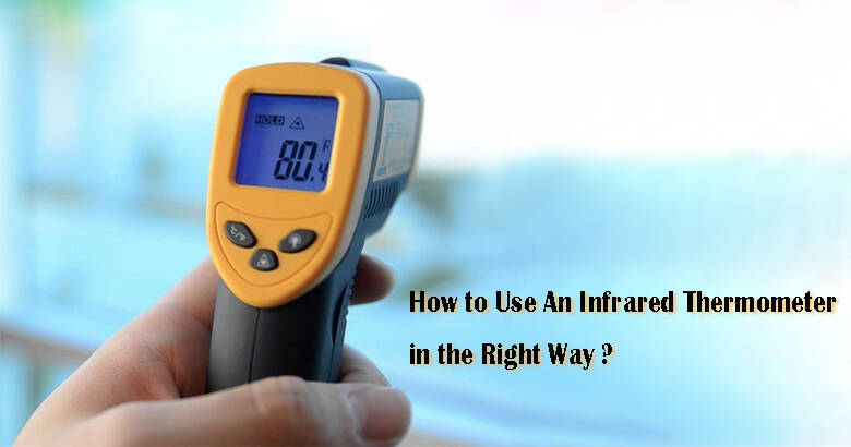 Infrared thermometer outlet how to use
