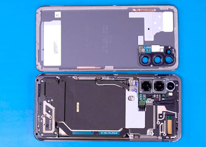 flip and remove the back housing