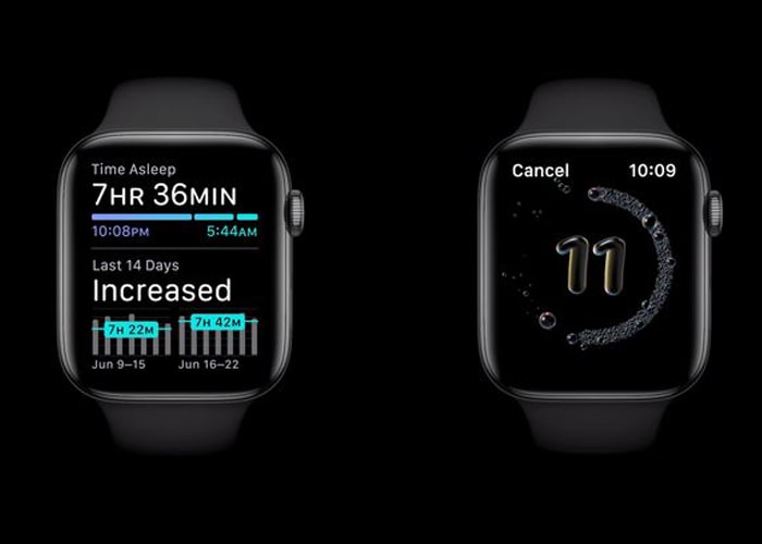 Apple watch Sleep timer