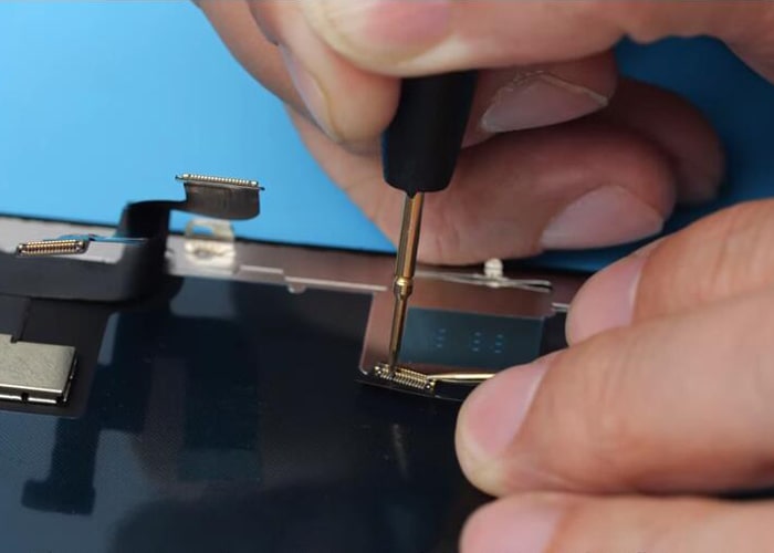 Measure the flex cable resistance