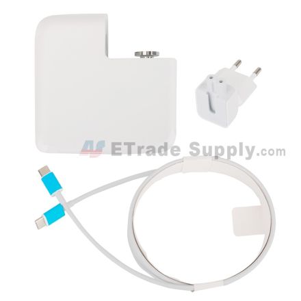 For Apple Macbook Power Adapter Type-C Interface (Eur Plug,30W) - Grade S+