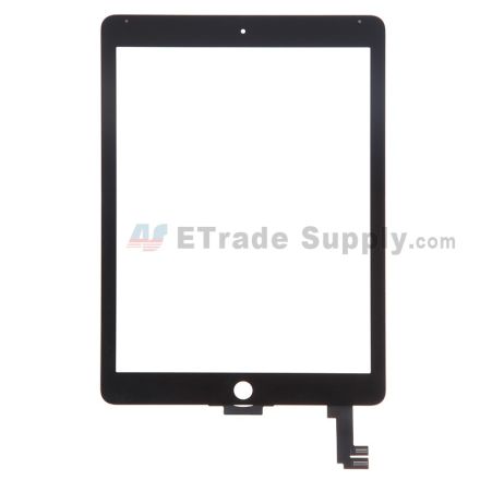 For Apple iPad Air 2 Digitizer Touch Screen Replacement - Black - Grade S