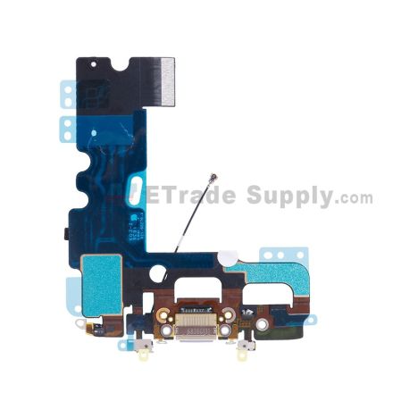 For Apple iPhone 7 Charging Port Flex Cable Ribbon Replacement - Gray - Grade S+