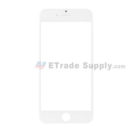 For Apple iPhone 7 Glass Lens Replacement - White - Grade S+