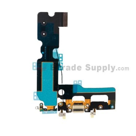 For Apple iPhone 7 Plus Charging Port Flex Cable Ribbon Replacement - White - Grade S+