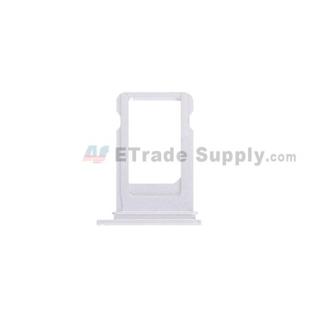 For Apple iPhone 7 Plus SIM Card Tray Replacement - Silver - Grade S+
