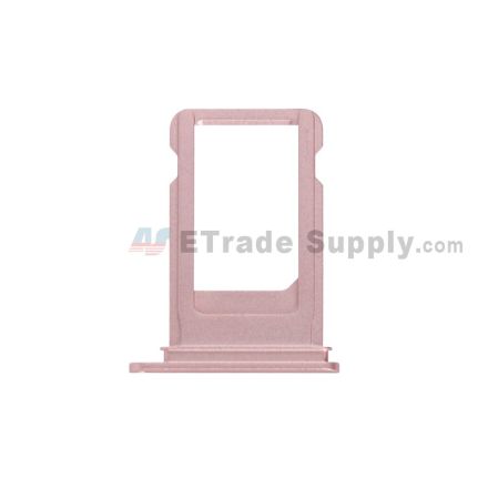 For Apple iPhone 7 Plus SIM Card Tray Replacement - Rose Gold - Grade S+