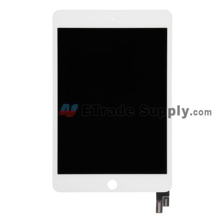 For Apple iPad Mini 4 LCD Screen and Digitizer Assembly Replacement - White - Grade S