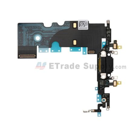 For Apple iPhone 8 Charging Port Flex Cable Ribbon Replacement - Dark Gray - Grade S+