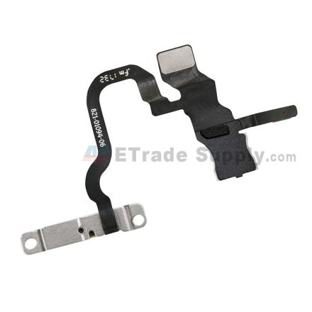 For Apple iPhone X Power Button Flex Cable Ribbon Replacement - Grade S+