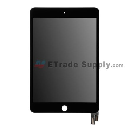 For Apple iPad Mini 4 LCD Screen and Digitizer Assembly Replacement - Black - Grade R
