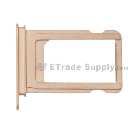 For Apple iPhone XS SIM Card Tray Replacement - Gold - Grade S+