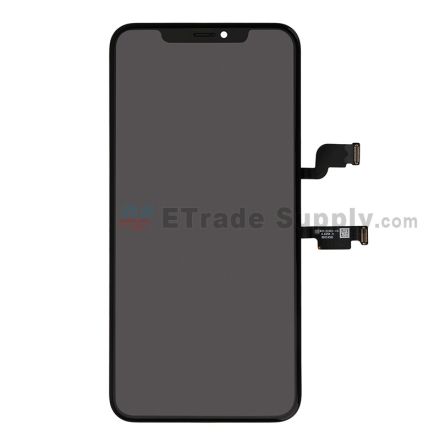 For Apple iPhone XS Max LCD Screen and Digitizer Assembly with Frame Replacement - Black - Grade S+