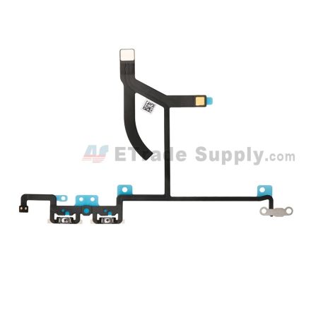 For Apple iPhone XS Max Volume Button Flex Cable Ribbon Assembly Replacement - Grade S+