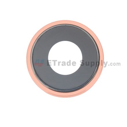 For Apple iPhone XR Rear Facing Camera Lens with Bezel Replacement - Coral - Grade S+