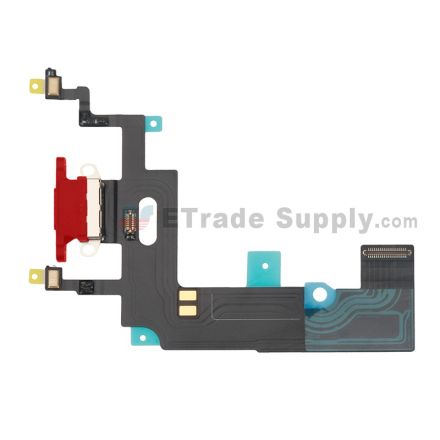 For Apple iPhone XR Charging Port Flex Cable Ribbon Replacement - Red - Grade S+