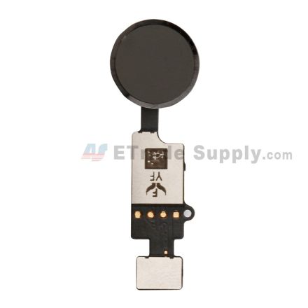 For Apple iPhone 7/7 Plus/8/8 Plus Universal Home Button Replacement (3rd Gen) - Black - Grade R