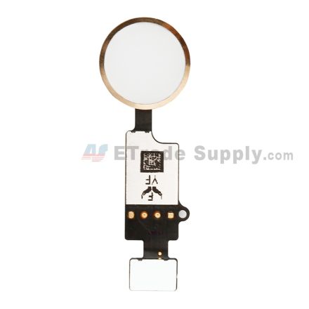 For Apple iPhone 7/7 Plus/8/8 Plus Universal Home Button Replacement (3rd Gen) - Gold - Grade R