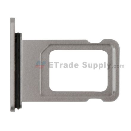 For Apple iPhone 11 SIM Card Tray Replacement (Single SIM Card) - White - Grade S+