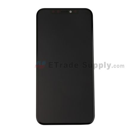 For Apple iPhone 11 Pro LCD Screen and Digitizer Assembly with Frame Replacement - Black - Grade S+