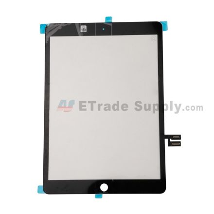 For Apple iPad 10.2 (2019) Digitizer Touch Screen Replacement - Black - Grade S+