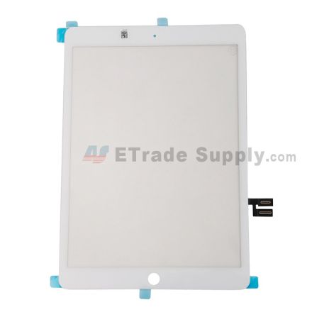 For Apple iPad 10.2 (2019) Digitizer Touch Screen Replacement - White - Grade S+