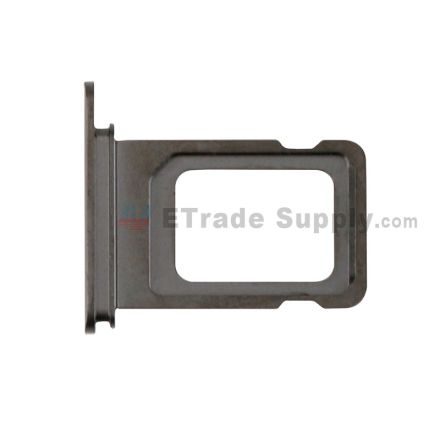 For Apple iPhone 11 Pro/ Pro Max SIM Card Tray Replacement (Single SIM Card) - Gray - Grade S+