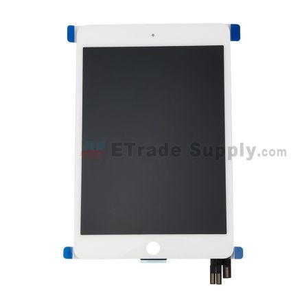 For Apple iPad Mini 5 LCD Screen and Digitizer Assembly Replacement - White - Grade R