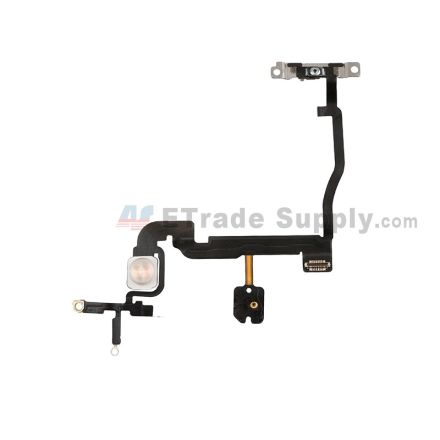 For Apple iPhone 11 Pro Max Power Button Flex Cable Ribbon Assembly Replacement - Grade S+