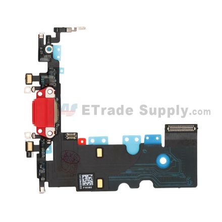 For Apple iPhone SE 2 Charging Port Flex Cable Ribbon Replacement - Red - Grade S+