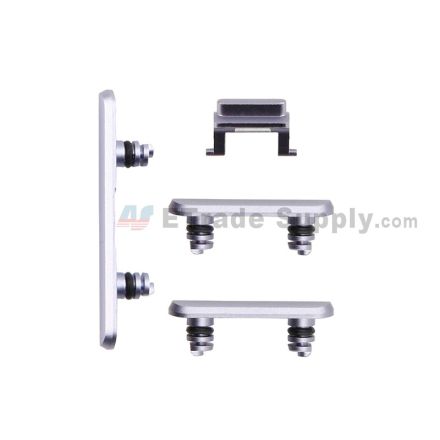 For Apple iPhone 11 Side Keys Replacement (4 pcs/set) - Purple - Grade S+