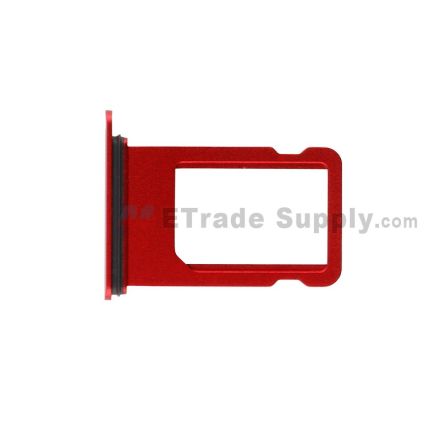 For Apple iPhone SE 2 SIM Card Tray Replacement - Red - Grade S+