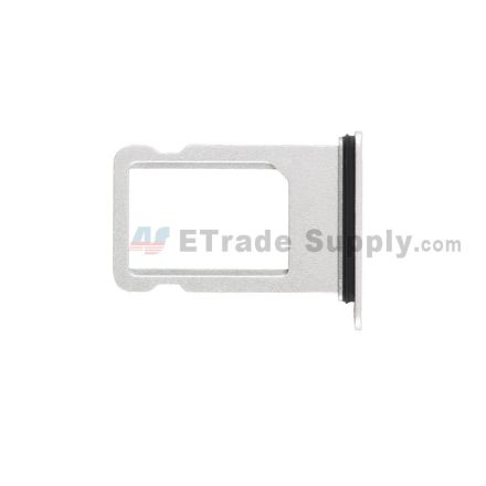For Apple iPhone SE 2 SIM Card Tray Replacement - Silver - Grade S+