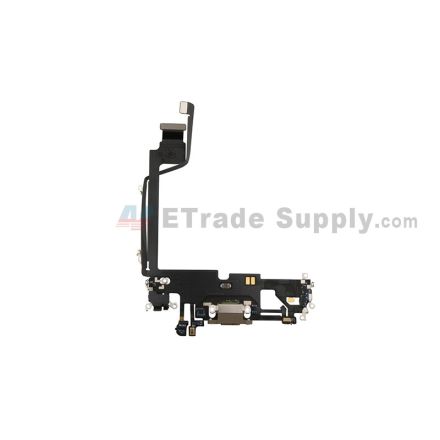 For Apple iPhone 12 Pro Max Charging Port Flex Cable Ribbon Replacement - Gold - Grade S+