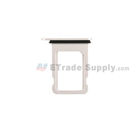For Apple iPhone 12 Mini SIM Card Tray Replacement (Single SIM Card) - White - Grade S+