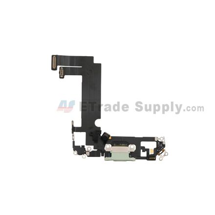 For Apple iPhone 12 Mini Charging Port Flex Cable Ribbon Replacement - Green - Grade S+