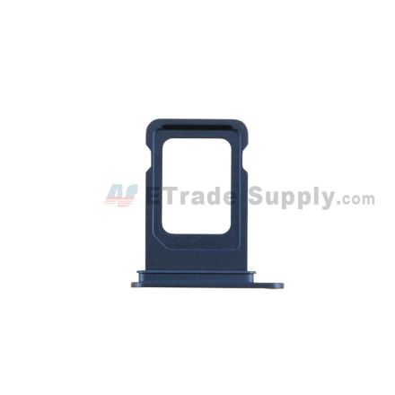 For Apple iPhone 12 SIM Card Tray Replacement (Single SIM Card) -Blue - Grade S+