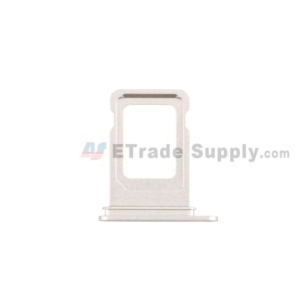 For Apple iPhone 12 SIM Card Tray Replacement (Single SIM Card) -White - Grade S+