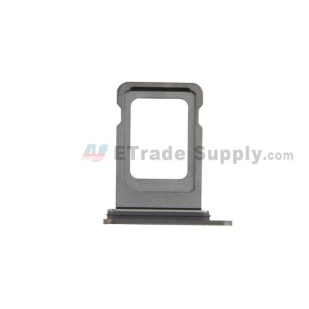 For Apple iPhone 12 Pro/12 Pro Max SIM Card Tray Replacement (Single SIM Card) -Graphite - Grade S+