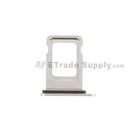 For Apple iPhone 12 Pro/12 Pro Max SIM Card Tray Replacement (Single SIM Card) -Silver - Grade S+