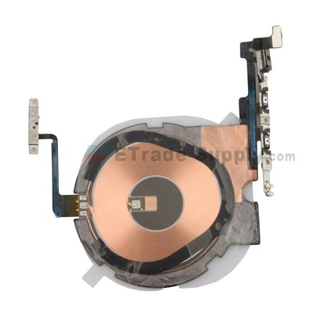 For Apple iPhone 12 Pro Max Power Button and Volume Button Flex Cable Ribbon Assembly with wireless charger Replacement - Grade S+